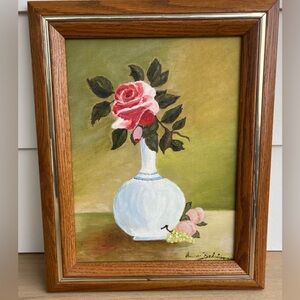 Vintage oil painting